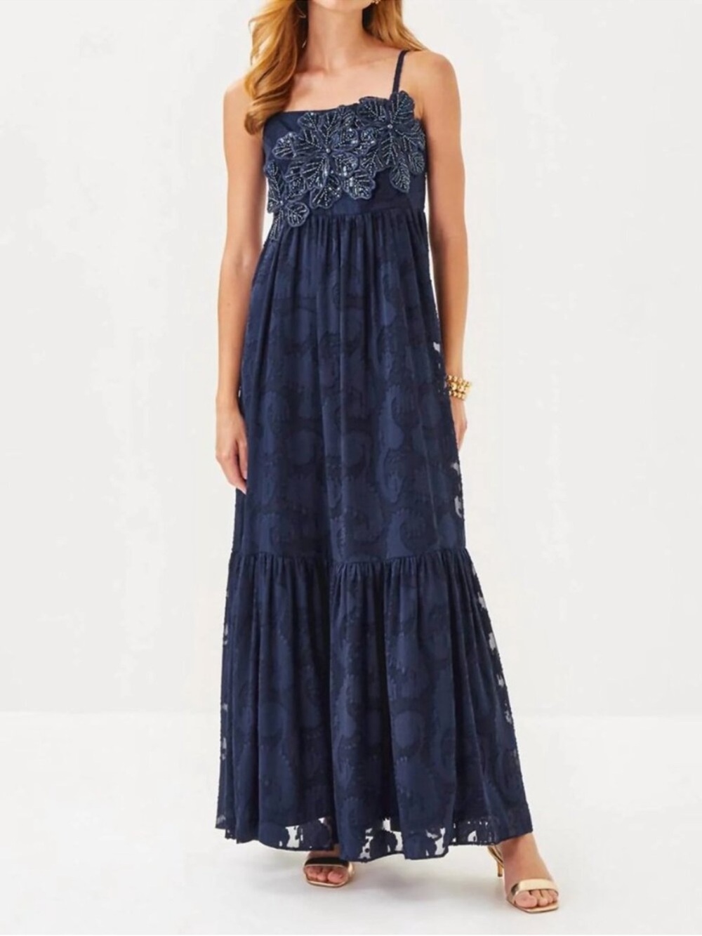 Lilly Pulitzer Mollylynn Clip Maxi Dress size 4